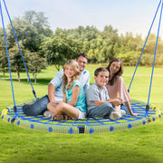 750lbs 60" Large Spider Web Tree Swing for Kids and Adults