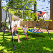 heavy duty swing set